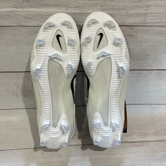 Nike Huarache 9 Elite Low LAX Mens Lacrosse Cleats White Sz.13 FD0089-101‎ - Picture 6 of 7